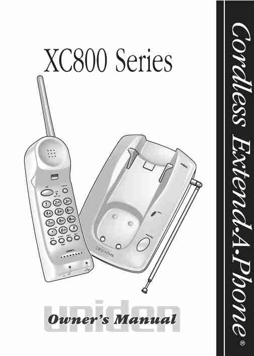 Uniden Cordless Telephone XC800-page_pdf